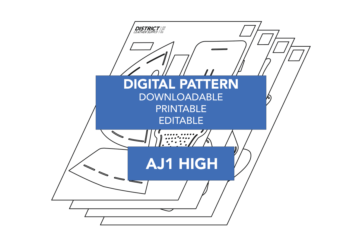 Digital Pattern - Full Size Run Sneaker Patterns