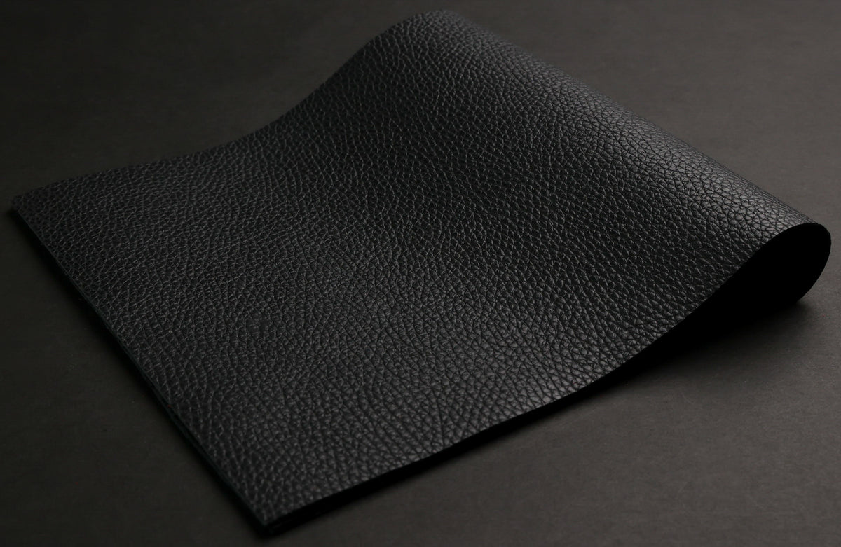 Italian Pebble Grain Calf, Black