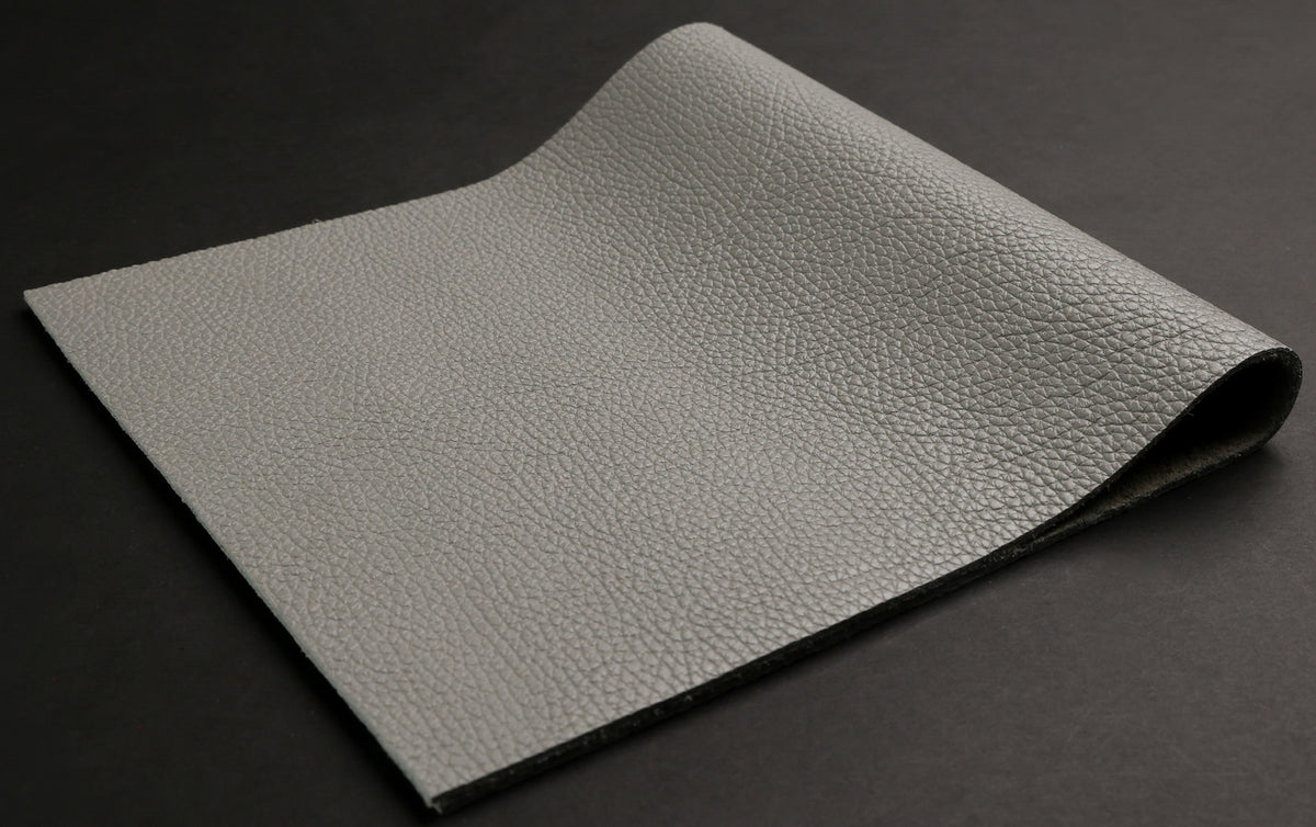 Italian Pebble Grain Calf, Grey