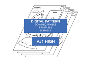 Digital Pattern - Full Size Run Sneaker Patterns