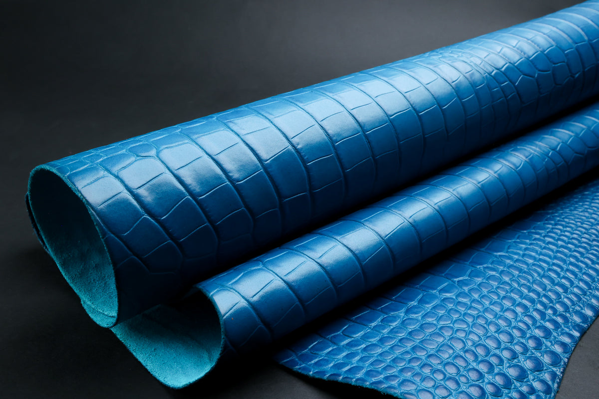MPG Alligator Embossed, Blue
