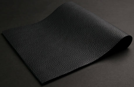 Italian Pebble Grain Calf, Black