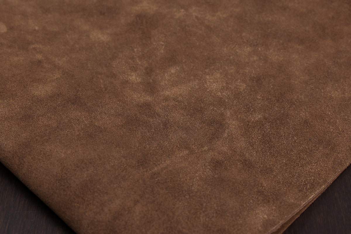 Opera Derby Waxed Suede, Snuff
