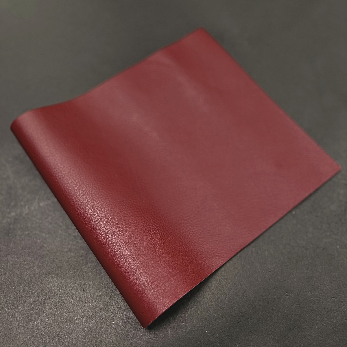 Italian Milled Grain Calf, Red