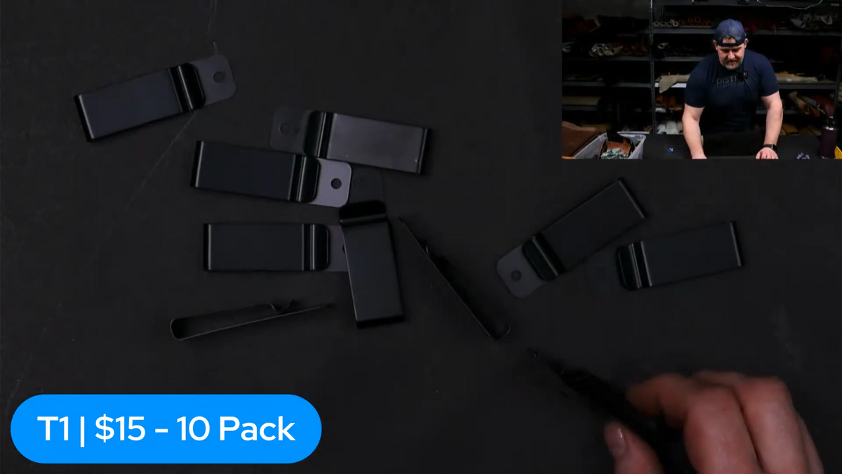 Holster Clip - 10 Pack