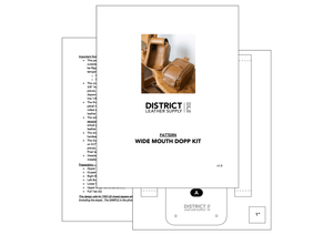DLS Pattern - Wide Mouth Dopp Kit
